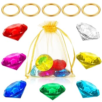 バランスエッグ　ジュエル　パープルandゴールドセット Amazon | ZCYSRLQIN 12個 カオス エメラルド ゴールド ラウンド